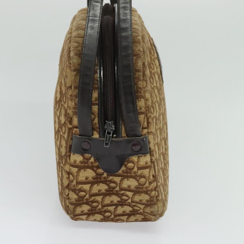 DIOR Trotter Canvas Shoulder Bag Brown - Picture 3 of 16